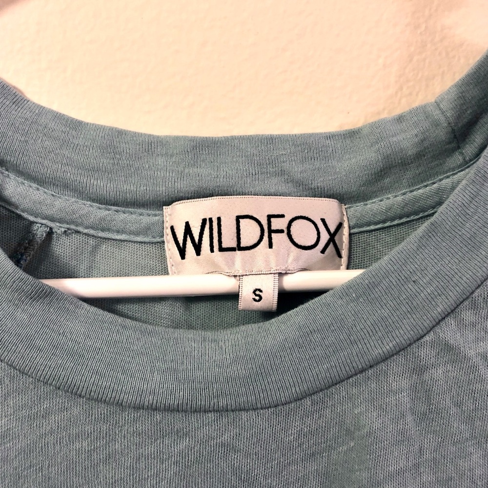 Light Blue Oversized Wildfox T-Shirt